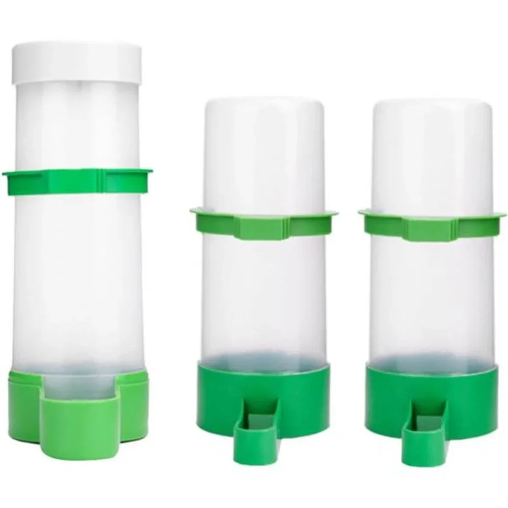 Bird Feeder, Bird Water Dispenser for Cage, 2PCS Automatic Bird Water Feeder